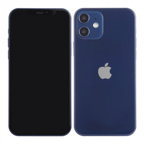 Modèle d'affichage factice factice à écran noir non fonctionnel pour iPhone 12 (6,1 pouces) (bleu) SH417L457-06