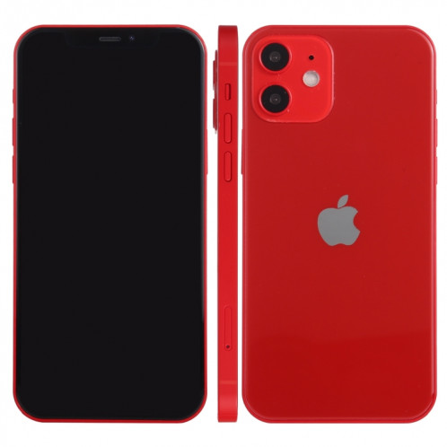 Modèle d'affichage factice factice à écran noir non fonctionnel pour iPhone 12 (6,1 pouces) (rouge) SH417R3-06