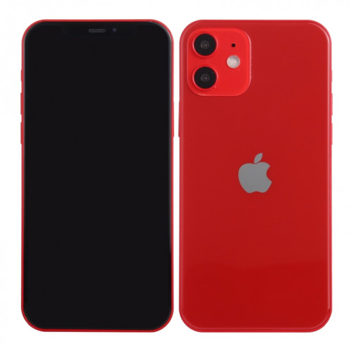 Modèle d'affichage factice factice à écran noir non fonctionnel pour iPhone 12 (6,1 pouces) (rouge) SH417R3-06