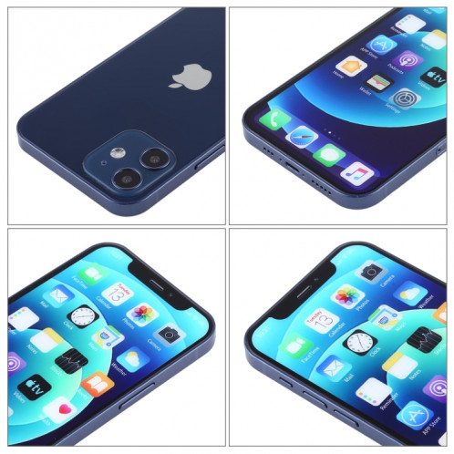 Écran couleur faux modèle d'affichage factice non fonctionnel pour iPhone 12 (6,1 pouces) (bleu) SH418L1086-06