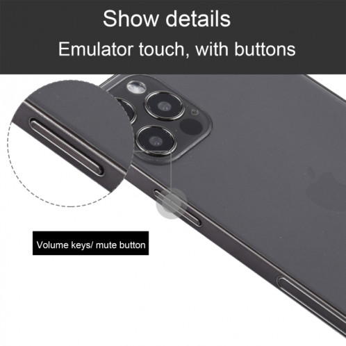Écran couleur faux modèle d'affichage factice non fonctionnel pour iPhone 12 Pro (6,1 pouces) (gris) SH420H1378-07