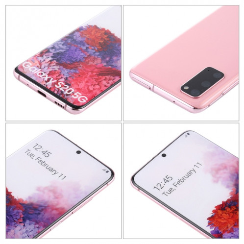 Écran couleur d'origine faux modèle d'affichage factice non fonctionnel pour Samsung Galaxy S20 5G (rose) SH429F419-05