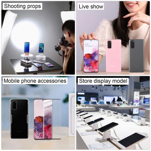 Écran couleur d'origine faux modèle d'affichage factice non fonctionnel pour Samsung Galaxy S20 5G (rose) SH429F419-05
