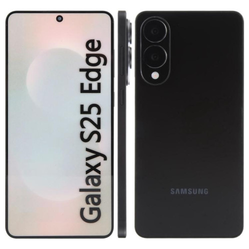 Écran couleur factice non fonctionnel pour Samsung Galaxy S25 Edge (noir) SH112B880-07