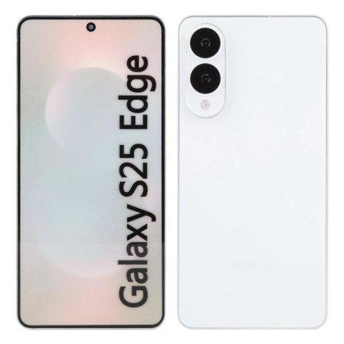 Écran couleur factice non fonctionnel pour Samsung Galaxy S25 Edge (blanc) SH112W122-07