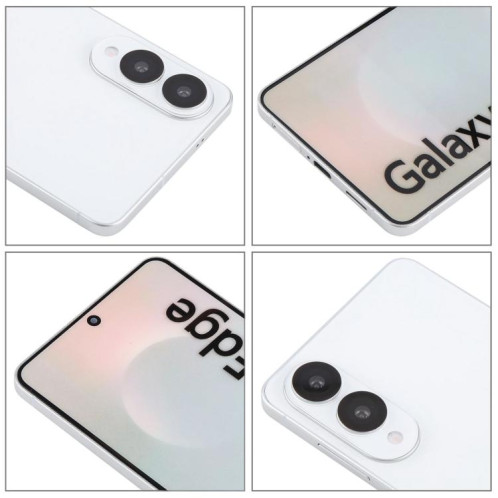 Écran couleur factice non fonctionnel pour Samsung Galaxy S25 Edge (blanc) SH112W122-07