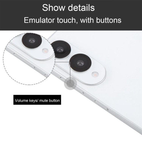 Écran couleur factice non fonctionnel pour Samsung Galaxy S25 Edge (blanc) SH112W122-07