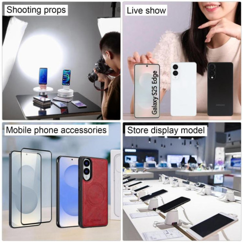 Écran couleur factice non fonctionnel pour Samsung Galaxy S25 Edge (blanc) SH112W122-07