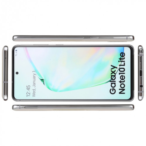 Écran couleur d'origine Faux modèle d'affichage factice non fonctionnel pour Galaxy Note 10 Lite (argent) SH512S581-07