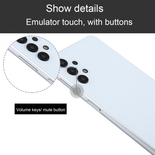 Modèle d'affichage factice faux écran noir non fonctionnel pour Samsung Galaxy A32 5G (blanc) SH633W1948-07