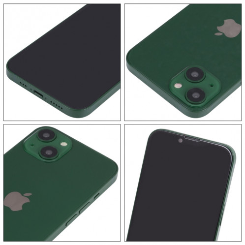 Pour iPhone 13 mini écran noir faux modèle d'affichage factice non fonctionnel (vert foncé) SH94DG95-06