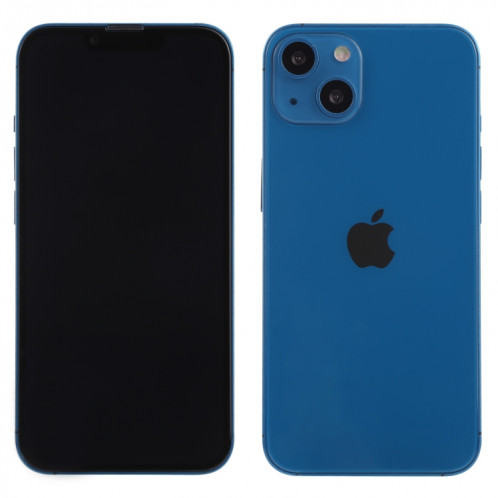 Modèle d'affichage factice d'écran non fonctionnel à écran noir pour iPhone 13 Mini (bleu) SH694L1113-07