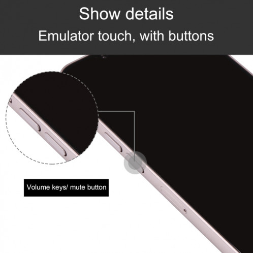 Black Screen Non-Working Fake Dummy Display Model for iPhone 13 (Pink) SH695F991-07