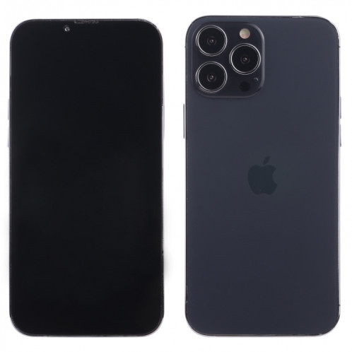 Modèle d'affichage factice d'écran non fonctionnel à écran noir pour iPhone 13 Pro Max (Noir) SH697B1406-07