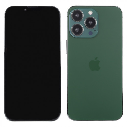 Pour iPhone 13 Pro Max écran noir faux modèle d'affichage factice non fonctionnel (vert foncé) SH97DG1259-06
