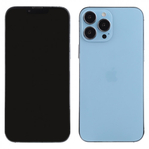 Modèle d'affichage factice non fonctionnel à l'écran noir pour iPhone 13 Pro Max (Bleu) SH697L1632-07