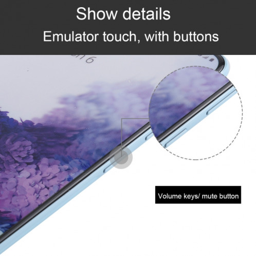 Écran couleur faux modèle d'affichage factice non fonctionnel pour Galaxy S20 5G (bleu) SH712L1471-07