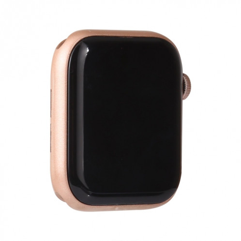 Écran noir faux modèle d'affichage factice non fonctionnel pour Apple Watch série 6 44 mm, pour photographier le bracelet de montre, pas de bracelet (or) SH740J794-06