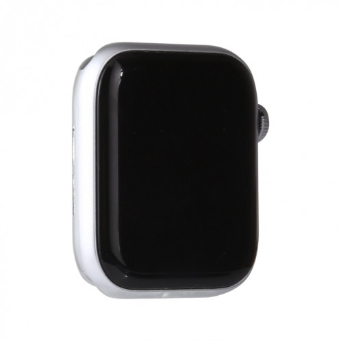 Écran noir faux modèle d'affichage factice non fonctionnel pour Apple Watch Series 6 44mm, pour photographier le bracelet de montre, pas de bracelet (argent) SH740S57-06