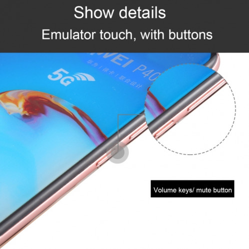 Écran couleur faux modèle d'affichage factice non fonctionnel pour Huawei P40 5G (or) SH751J1391-06