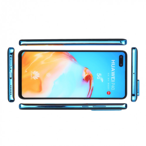 Écran couleur faux modèle d'affichage factice non fonctionnel pour Huawei P40 5G (bleu) SH751L1874-06