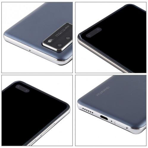 Modèle d'affichage factice factice à écran noir non fonctionnel pour Huawei P40 5G (gris) SH756H628-06