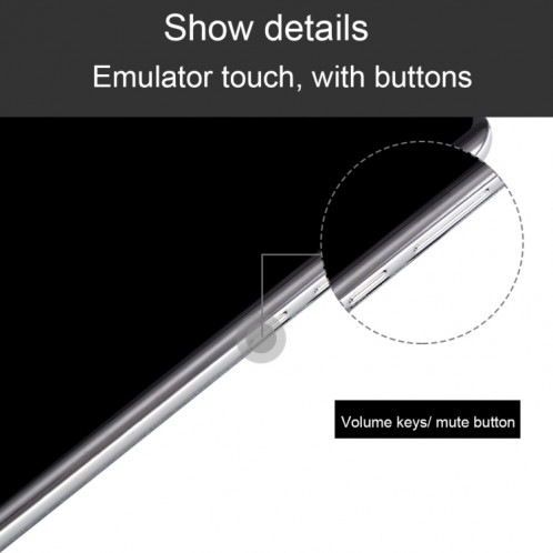 Modèle d'affichage factice factice à écran noir non fonctionnel pour Huawei P40 5G (gris) SH756H628-06