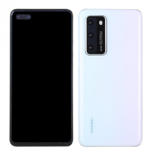 Modèle d'affichage factice faux écran noir non fonctionnel pour Huawei P40 5G (blanc) SH756W590-06