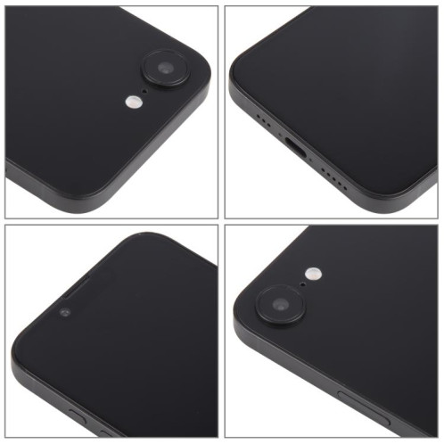 Pour iPhone 16e Écran noir Faux modèle d'affichage factice non fonctionnel (noir) SH805B876-07