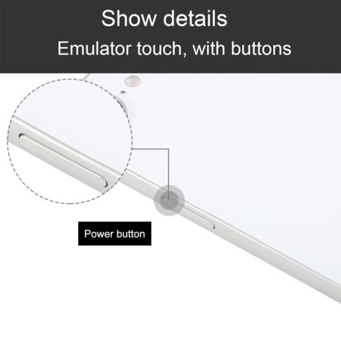 Pour iPhone 16e, écran couleur non fonctionnel, faux modèle d'affichage factice (blanc) SH806W477-07