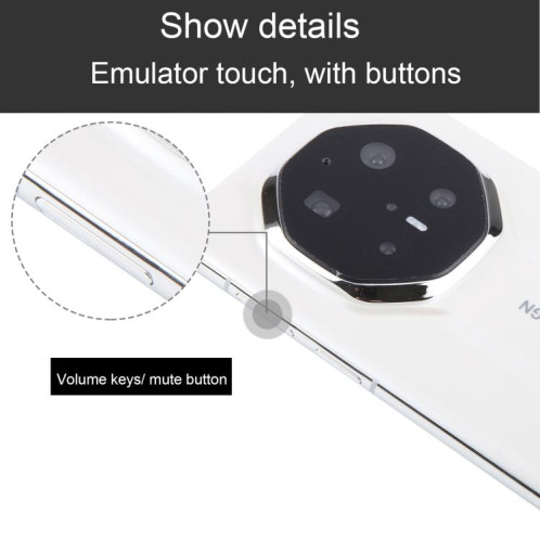 Pour Huawei Mate 70 RS, écran couleur factice non fonctionnel, modèle d'affichage factice (blanc) SH911W1504-05