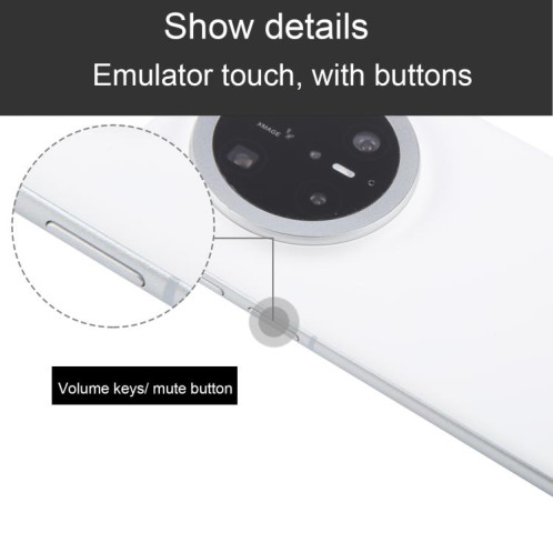 Pour Huawei Mate 70 Pro, écran couleur non fonctionnel, faux modèle d'affichage factice (blanc) SH912W1582-07