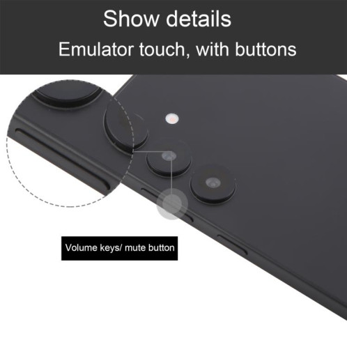 Pour Samsung Galaxy S25 5G Écran noir non fonctionnel Modèle d'affichage factice factice (noir) SH914B873-07