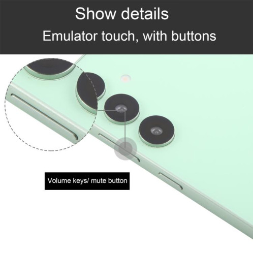 Pour Samsung Galaxy S25+ 5G Écran noir non fonctionnel Modèle d'affichage factice factice (vert) SH915G361-07