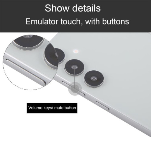 Pour Samsung Galaxy S25+ 5G Écran noir non fonctionnel Modèle d'affichage factice factice (blanc) SH915W1077-07