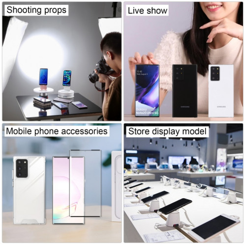 Modèle d'affichage factice faux écran noir non fonctionnel pour Samsung Galaxy Note20 5G (noir) SH015B413-06