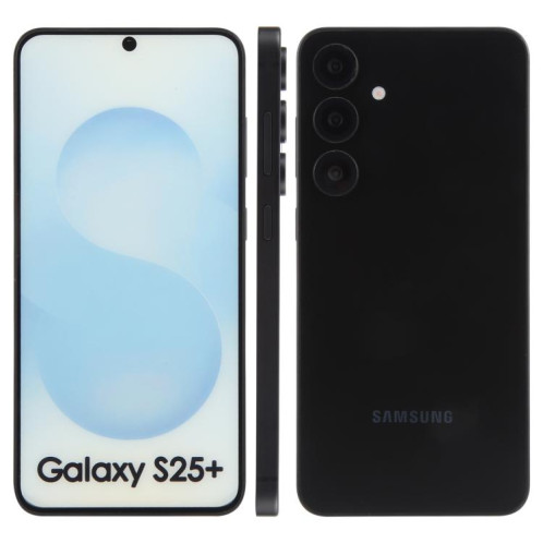 Pour Samsung Galaxy S25+ 5G Écran couleur factice non fonctionnel Modèle d'affichage factice (noir) SH915B876-07