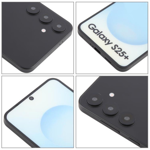 Pour Samsung Galaxy S25+ 5G Écran couleur factice non fonctionnel Modèle d'affichage factice (noir) SH915B876-07
