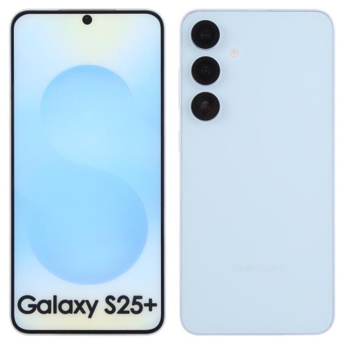 Pour Samsung Galaxy S25+ 5G, écran couleur non fonctionnel, faux modèle d'affichage factice (bleu clair) SH15LL618-07