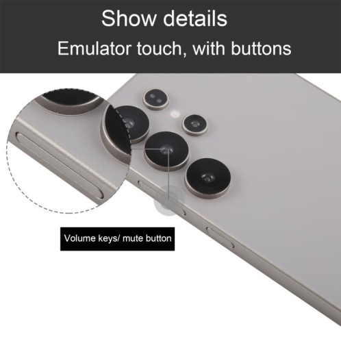Pour Samsung Galaxy S25 Ultra 5G, écran couleur factice non fonctionnel, modèle d'affichage factice (gris) SH918H1937-07