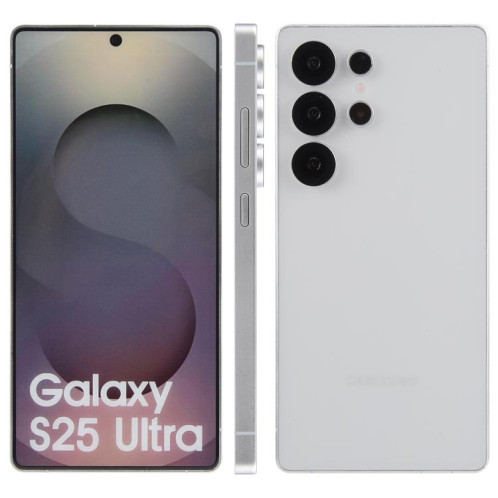 Pour Samsung Galaxy S25 Ultra 5G Écran noir non fonctionnel Modèle d'affichage factice factice (argent) SH918S276-07