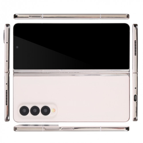 Pour Samsung Galaxy Z Fold4 Écran noir Faux modèle d'affichage factice non fonctionnel (or) SH006J1559-07
