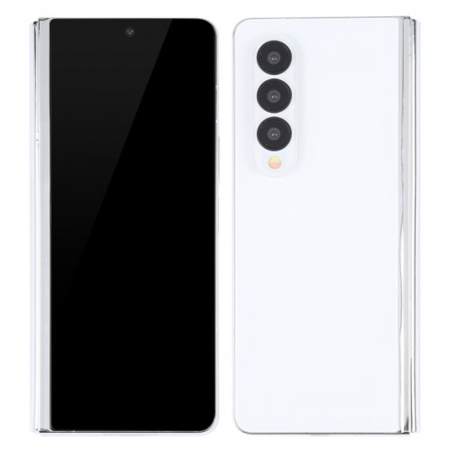 Pour Samsung Galaxy Z Fold4 Écran noir Faux modèle d'affichage factice non fonctionnel (blanc) SH006W1488-07