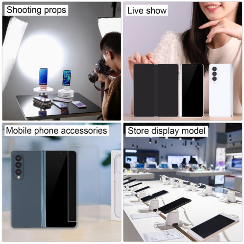 Pour Samsung Galaxy Z Fold4 écran noir faux modèle d'affichage factice non fonctionnel SH30061806-07