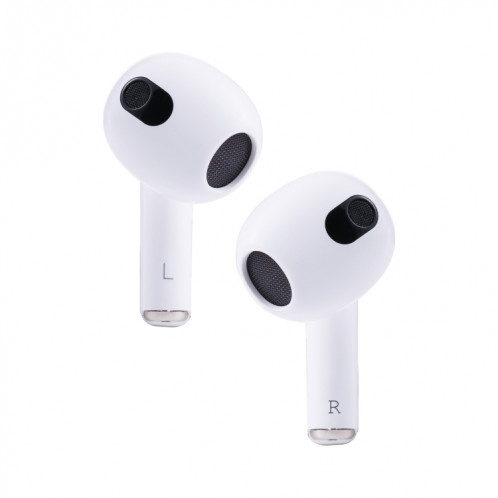 Modèle de casque factice de faux mannequin non fonctionnel pour AirPods 3 (blanc) SH306W803-07