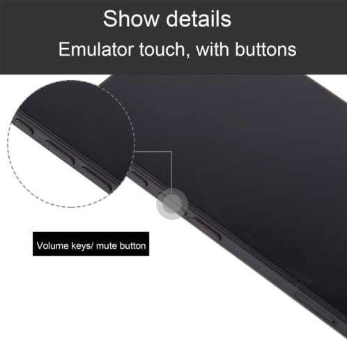 Écran noir pour iPhone 17, modèle factice non fonctionnel (noir) SH910B1962-07