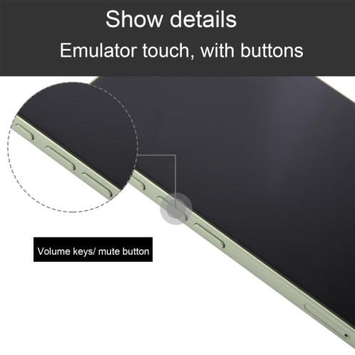 Écran noir pour iPhone 17, modèle factice non fonctionnel (vert) SH910G514-07