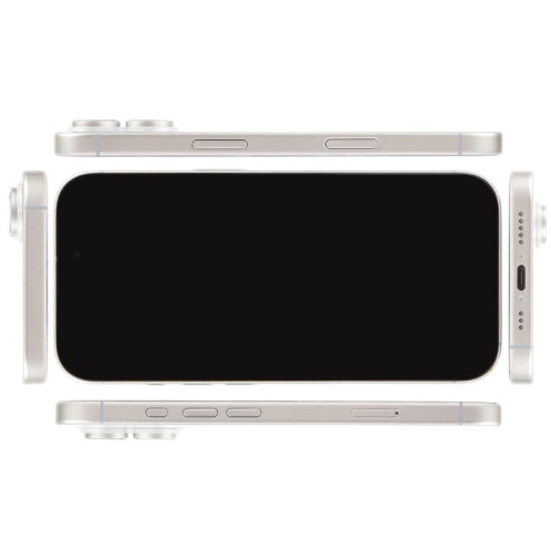 Écran noir pour iPhone 17, modèle factice non fonctionnel (blanc) SH910W135-07