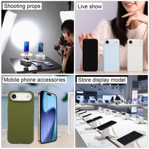 Écran noir pour iPhone 17 Air, modèle factice non fonctionnel (bleu) SH911L1570-07
