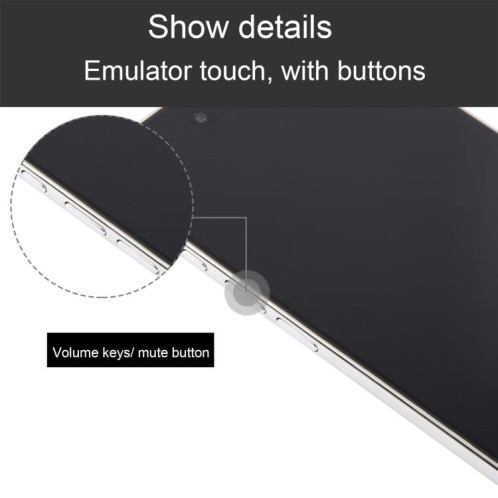 Écran noir pour iPhone 17 Air, modèle factice non fonctionnel (blanc) SH911W1225-07